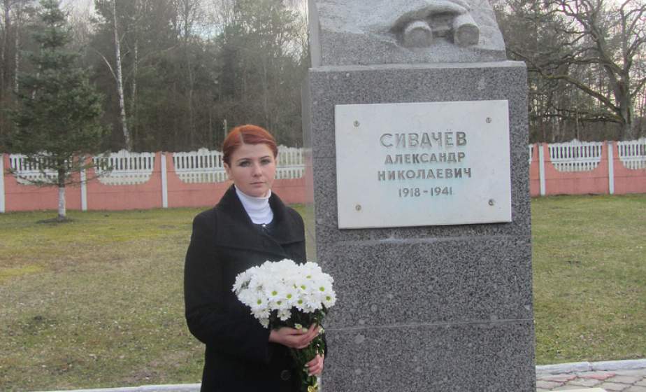 Об Александре Сивачеве и заставе его имени рассказала правнучка героя на российском телеканале (ВИДЕО)