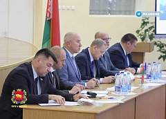 Член Совета Республики Павел Ошурик принял участие в выездном совещании по благоустройству агрогородка Жировичи Слонимского района