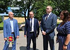 Владимир Караник с рабочим визитом посетил Островецкий район