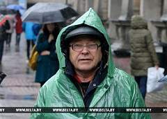 Оранжевый уровень опасности объявлен 29 апреля в Беларуси из-за сильных дождей