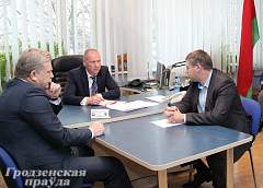 В Гродно побывал председатель Следственного комитета Республики Беларусь Валентин Шаев