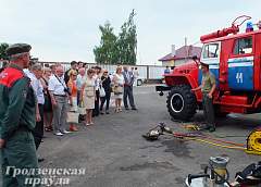 В рамках пресс-конференции председателя облисполкома Семена Шапиро состоялась экскурсия по Берестовицкому району
