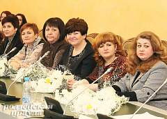 Накануне 8 Марта в облисполкоме чествовали лучших женщин Гродненщины