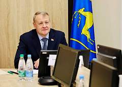 Помощник Президента – инспектор по Гродненской области Константин Бурак провел прямую линию и личный прием граждан в Октябрьском районе города Гродно