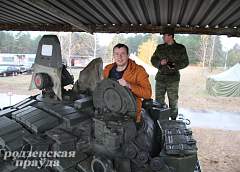 Корреспондент «ГП» на полигоне под Гожей увидел, как танкисты сдают экзамен 