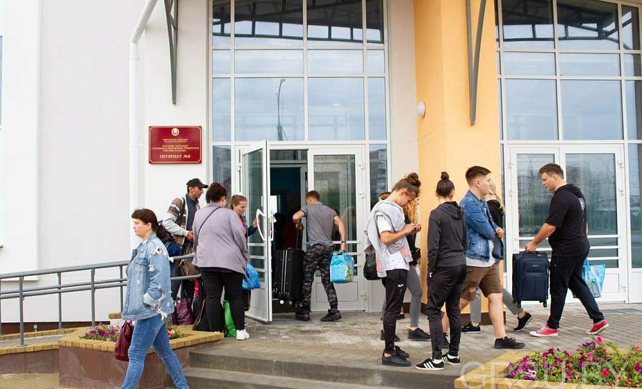 Новое общежитие ГрГУ имени Янки Купалы принимает первых новосёлов Новое общежитие ГрГУ имени Янки Купалы принимает первых новосёлов