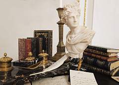 У Авальнай зале Новага замка адкрылася выстаўка “Забытае мастацтва ліставання”