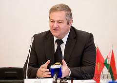 Председатель облисполкома Семен Шапиро провел пресс-конференцию для журналистов в Большой Берестовице
