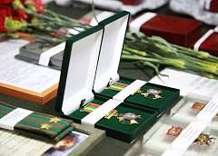 «Люди, преданные Родине». Торжественное собрание ко Дню пограничника прошло в Гродненской пограничной группе 
