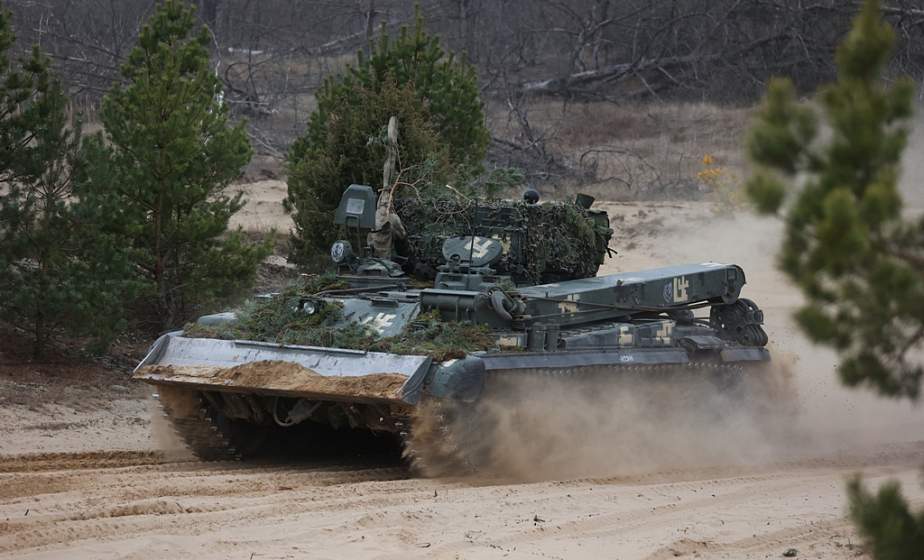 ФОТОФАКТ: На полигоне "Гожский" проходит батальонное тактическое учение