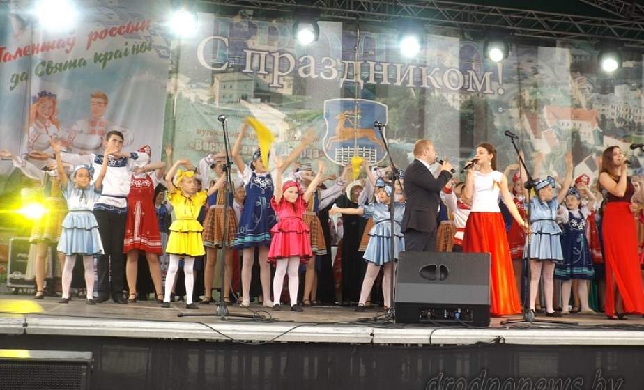 Марафон концертов «Талентаў россып – да Свята краіны» продолжает радовать гродненцев разнообразием жанров 