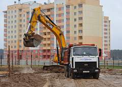 В Ольшанке началось строительство еще одного детского сада