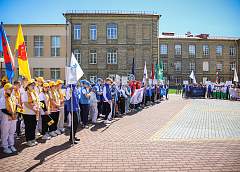 Почти два десятка команд со всей страны. В ГрГУ имени Янки Купалы стартовал финал республиканского гражданско-патриотического марафона «Вместе – за сильную и процветающую Беларусь!»