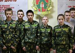 В гостях у курсантов-пограничников: юные усовцы посетили Институт пограничной службы Беларуси
