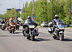 В Гродно прошел автомотопробег МВД «На страже памяти Великого Подвига!»