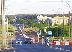 Вдоль обновленного участка гродненского Индурского шоссе высадят вдвое больше деревьев