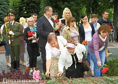 В Гродно прошли мероприятия, посвященные Дню памяти жертв Великой Отечественной войны