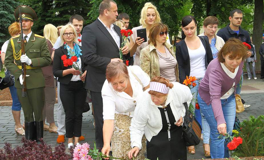 В Гродно прошли мероприятия, посвященные Дню памяти жертв Великой Отечественной войны