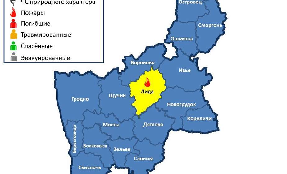 Горел неэксплуатируемый кунг. На территории области произошел 1 пожар