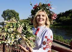 Венки мира спустили на воды Немана 