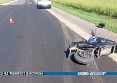 В Гродненском районе произошло ДТП с пострадавшим