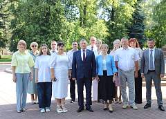 Делегация Счётной палаты Владимирской области с рабочим визитом посещает Гродненщину 