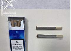 Гражданин Беларуси пытался ввезти из Литвы две самодельные сигареты с марихуаной