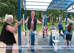 Фитнес под открытым небом: уличные тренажеры в Вороново пользуются популярностью