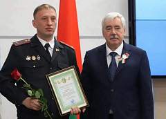Профессиональный путь подполковника милиции Вадима Наливайко, имя которого занесено на Доску почета администрации Ленинского района г. Гродно