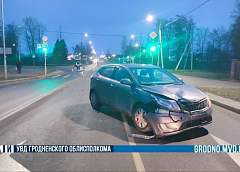 В Сморгони в ДТП пострадал 13-летний подросток 