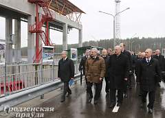 Президент Беларуси Александр Лукашенко совершил рабочий визит на Гродненщину