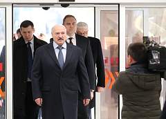 Тема недели: Александр Лукашенко открыл пансионат в РНПЦ онкологии и медрадиологии