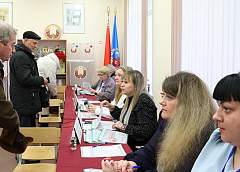 Явка избирателей на 14.00 на выборах Президента Беларуси составила 66,41%